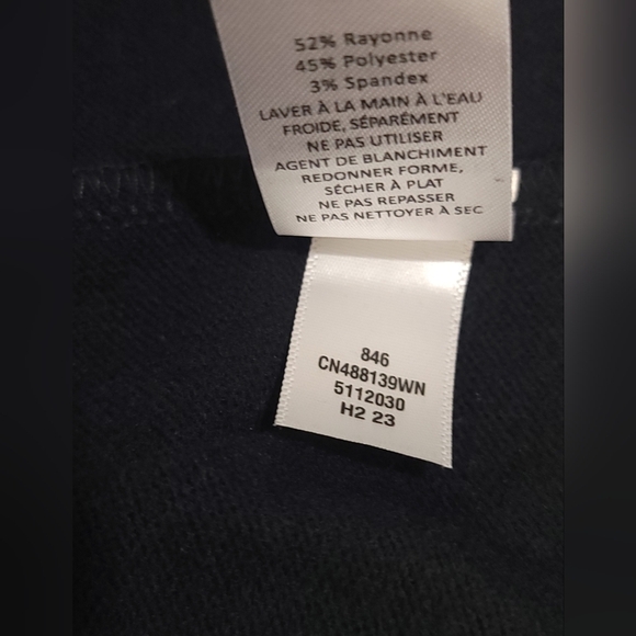 Caslon Mock Turtleneck Balloon Drop Sleeve Sweater Women's Size 1x - Picture 4 of 9